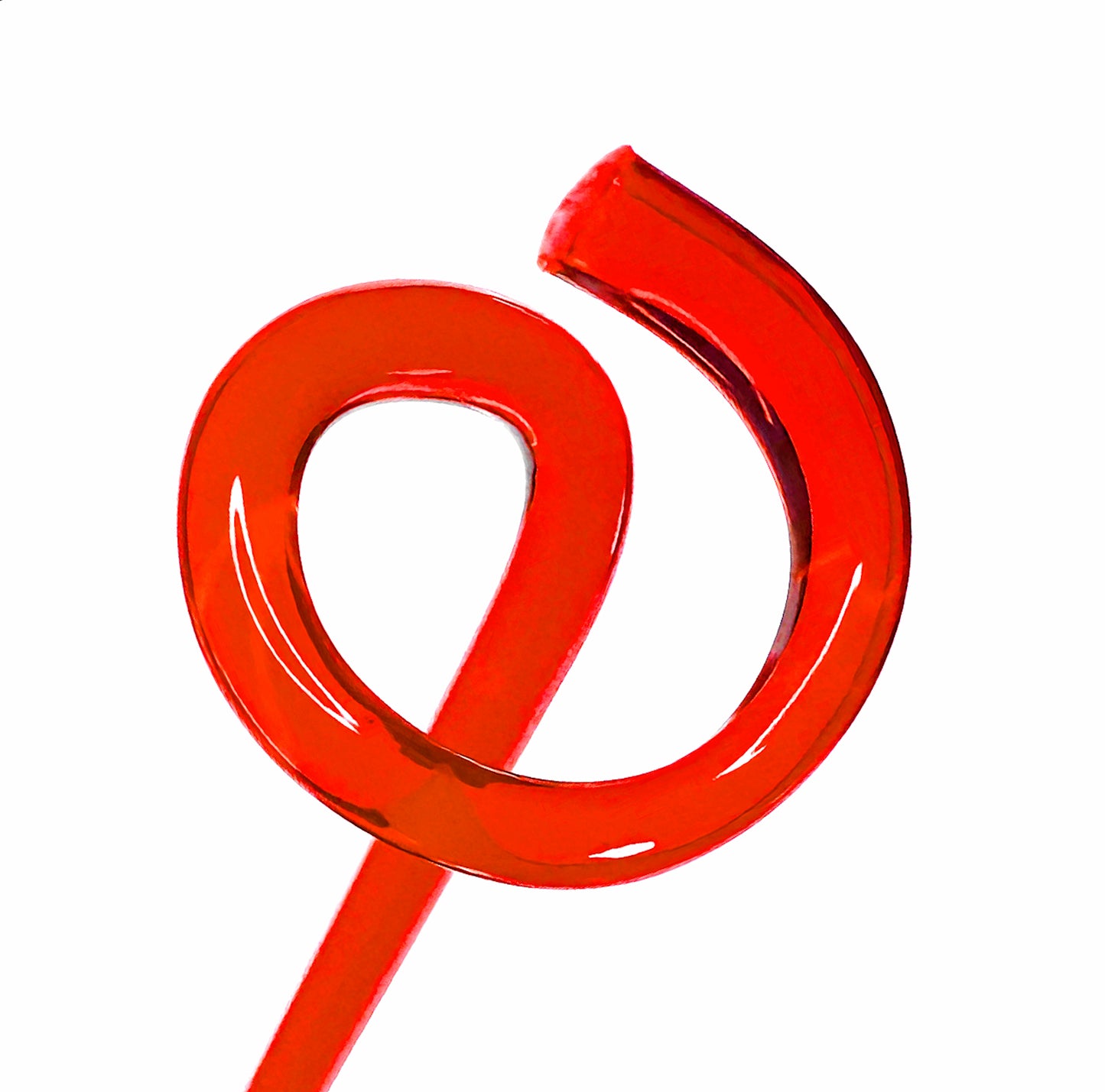 Decorative Acrylic Plant Supports 1/4" Diameter