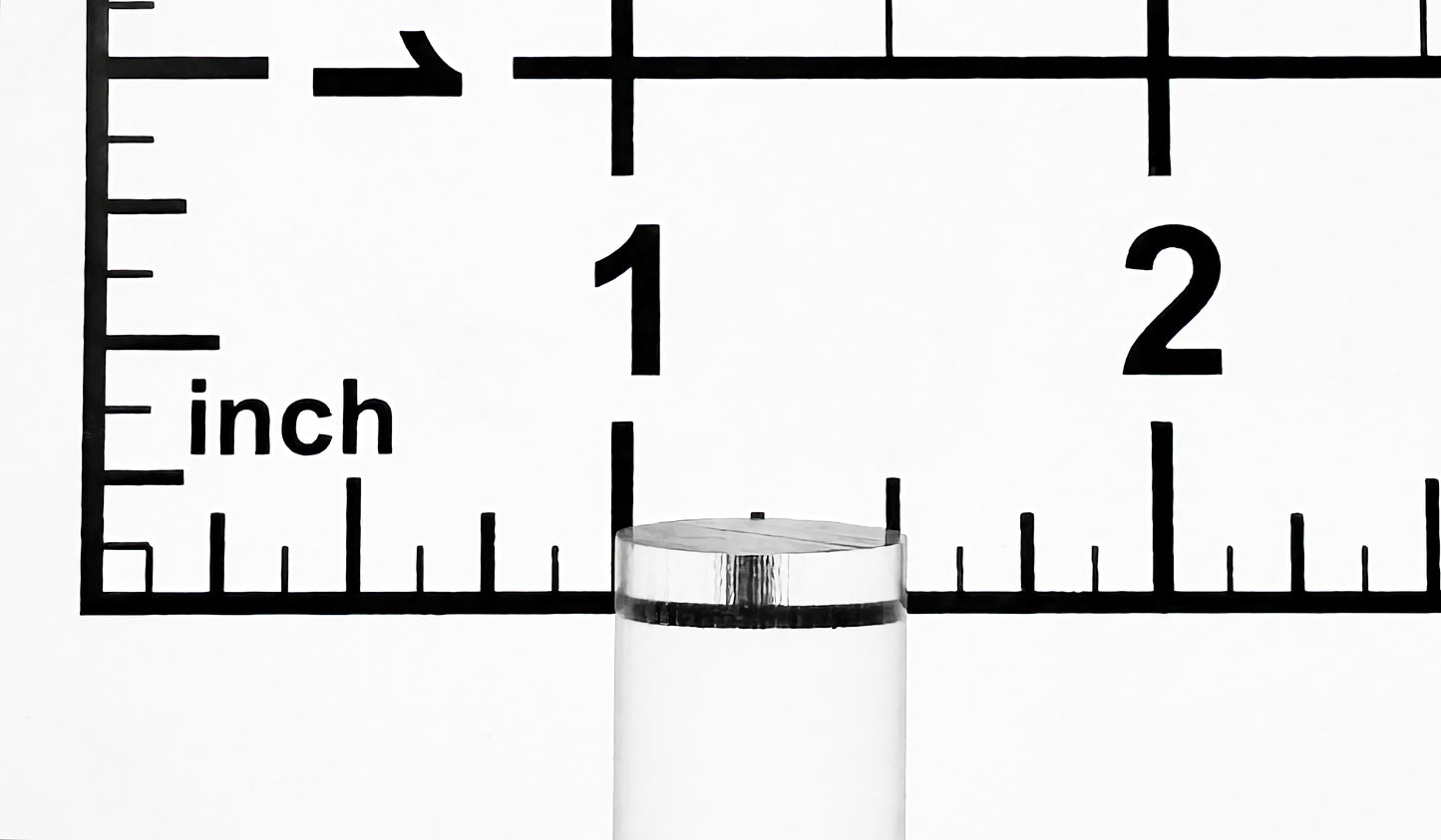 25 Pcs 1/2” DIAMETER CLEAR ACRYLIC PLEXIGLASS ROD DOWELS .5" DIAMETER (APPROX 12.7 MM)