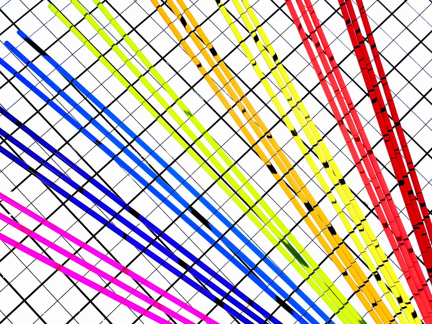 24 Rods x 8 Different Colors 1/8” Inch Diameter Multi-Color Pack