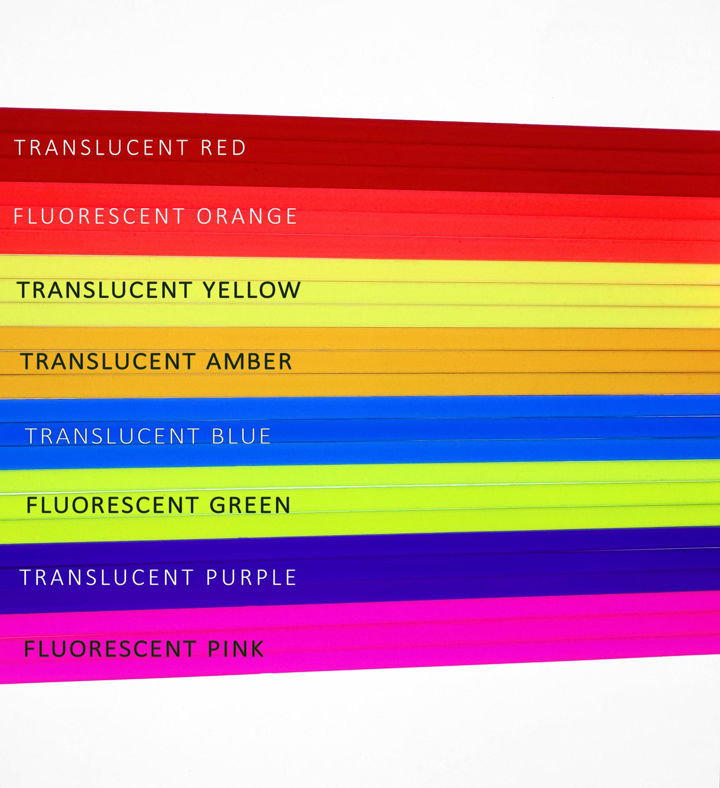 24 Rods x 8 Different Colors 1/8” Inch Diameter Multi-Color Pack