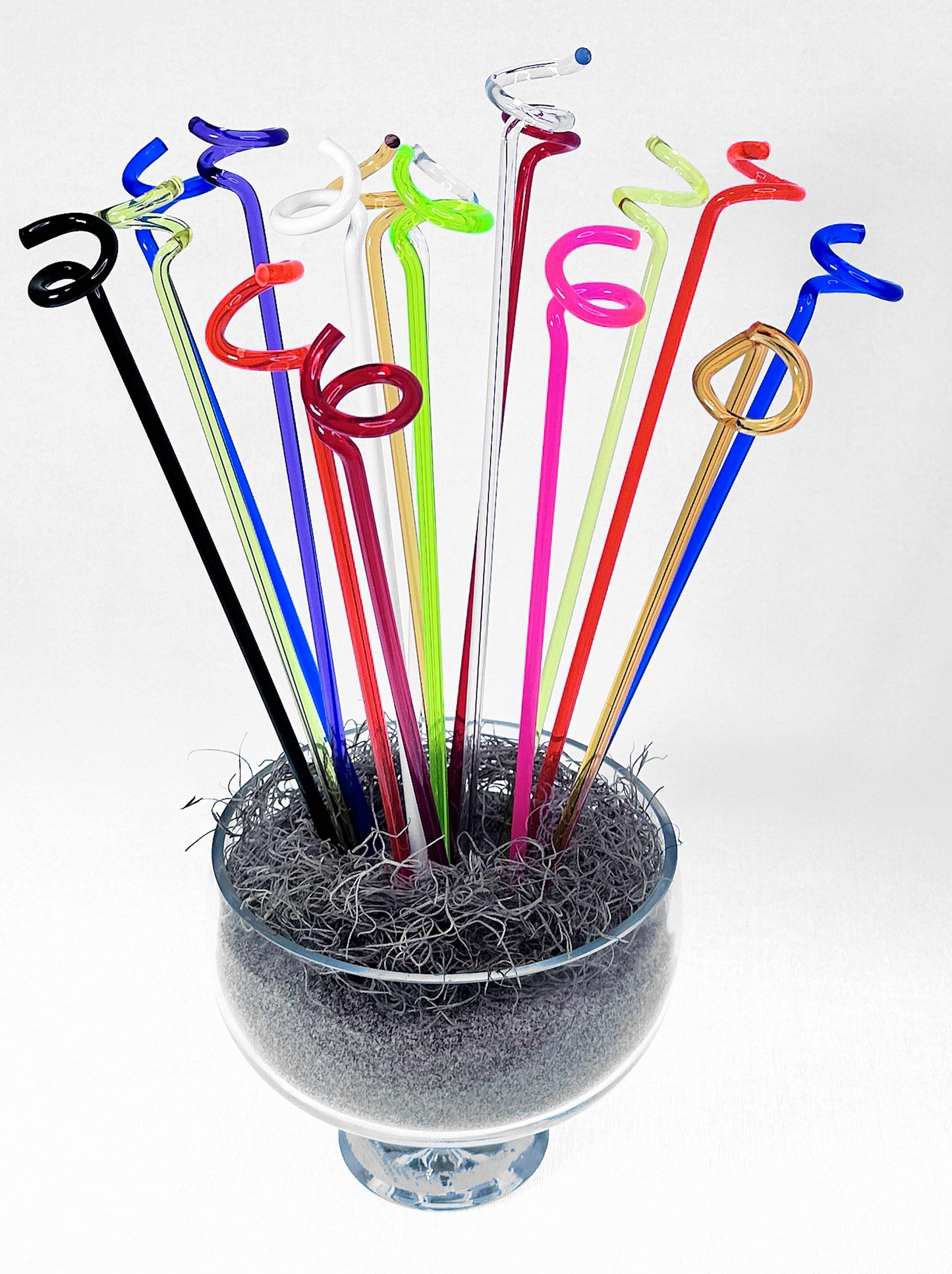 Decorative Acrylic Plant Supports 1/4" Diameter